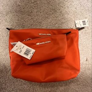 Michael Kors Tangerine Travel Pouch Set